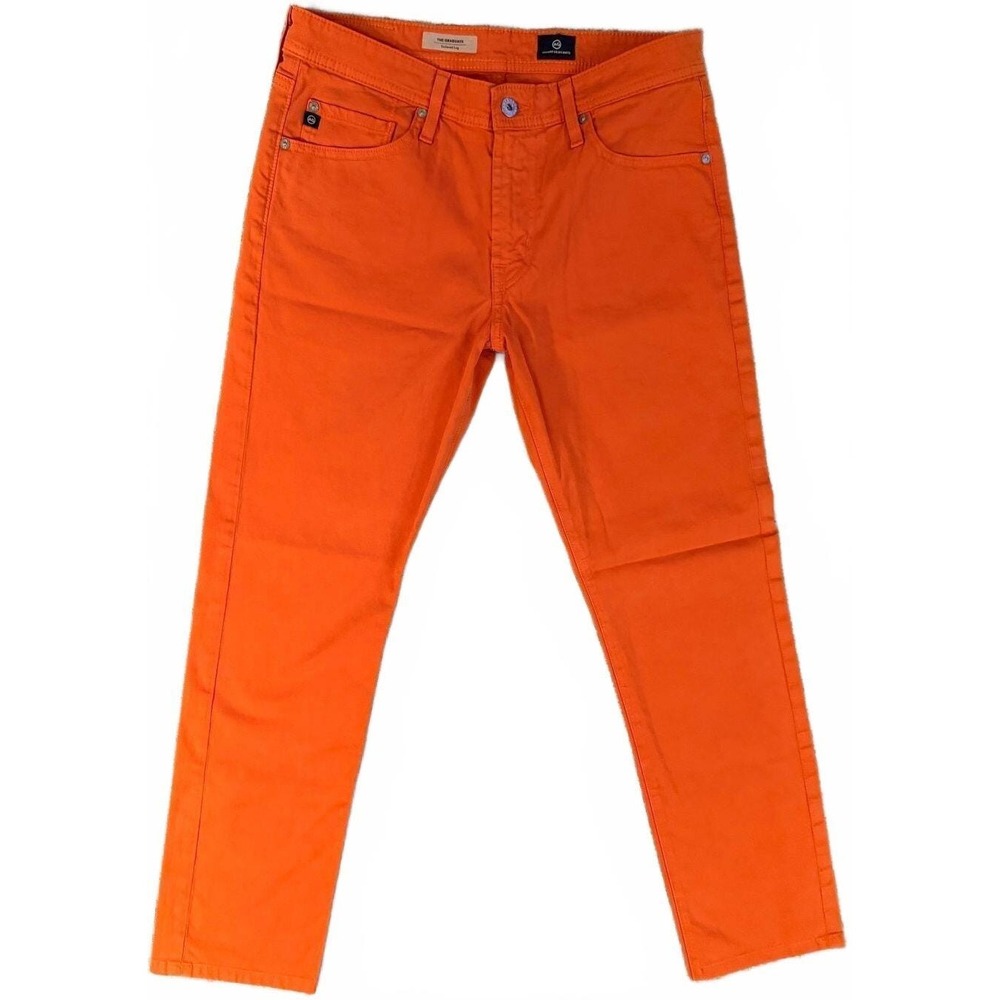 AG Adriano Goldschmied Orange Jeans 31x34 Made USA